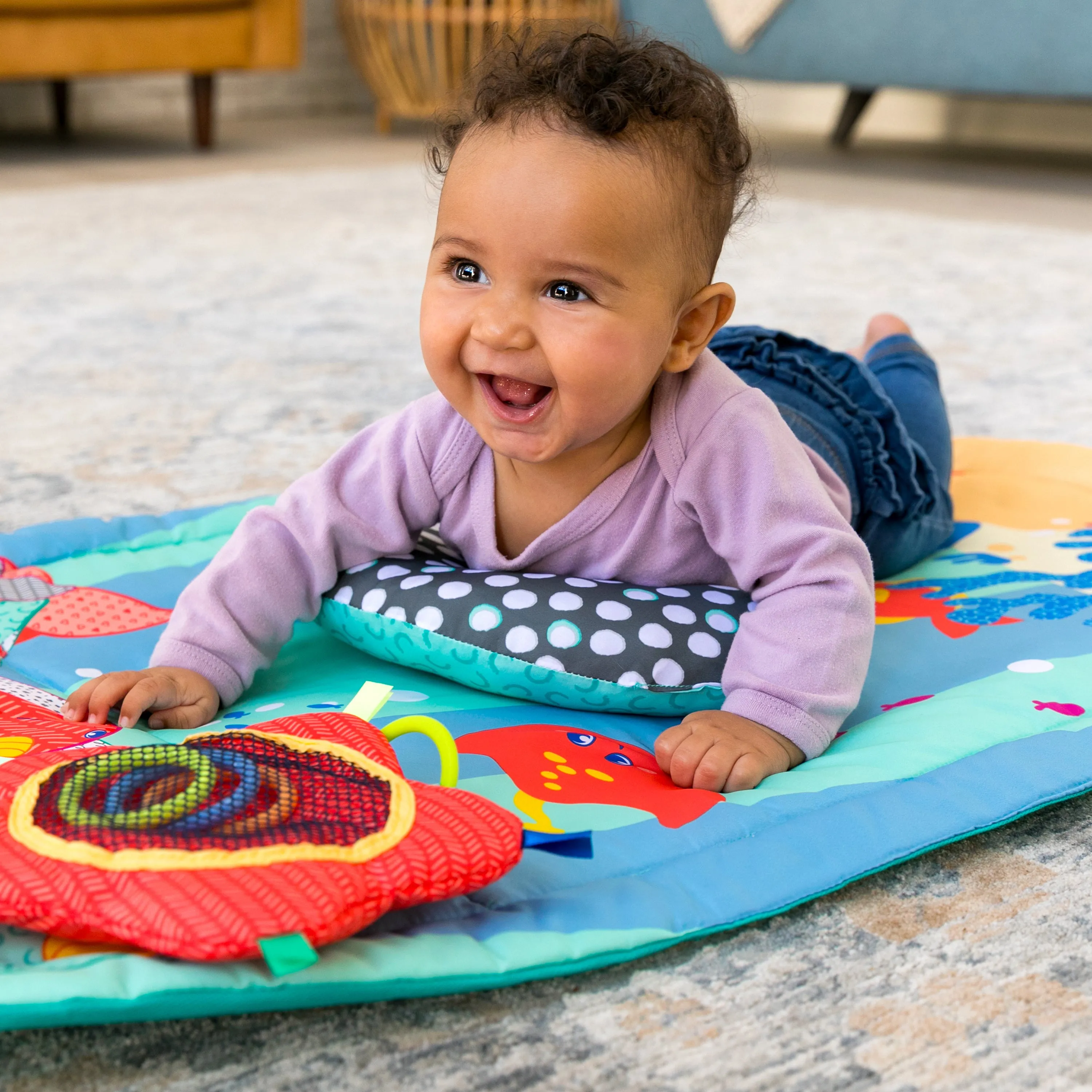 3 Stage Above & Beyond Tummy Time Mat™