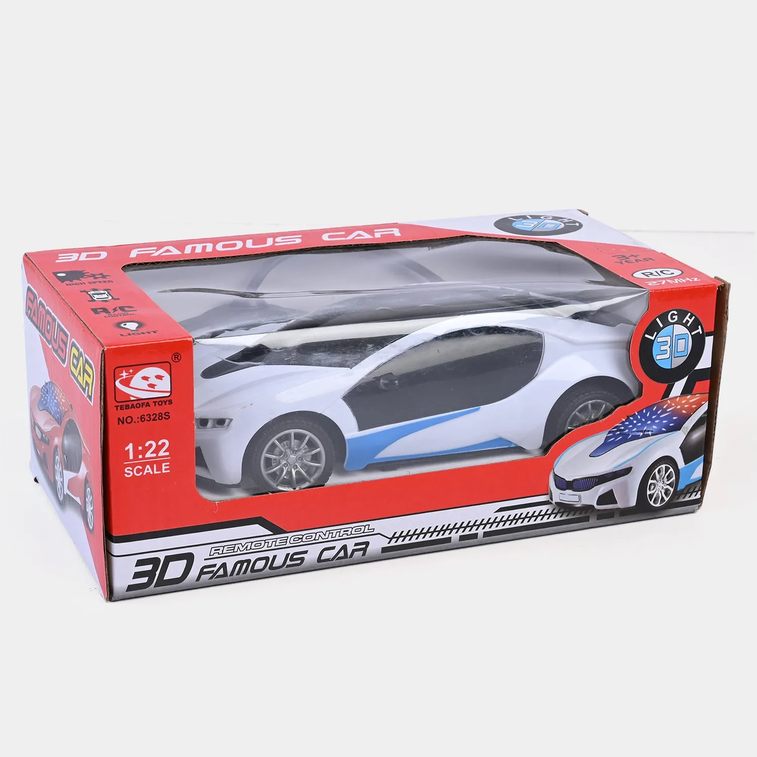 3D Famous Remote Control Car