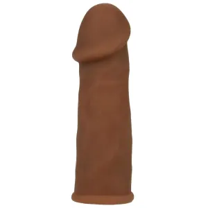 Sure! Heres an optimized title with modifiers for the e-commerce product:

6-Inch Colt Brown Penis Extender Sleeve with Enhanced Pleasure for Him