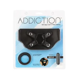 Addiction Strap On Harness - Black