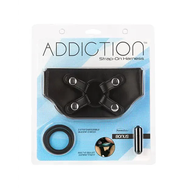 Addiction Strap On Harness - Black