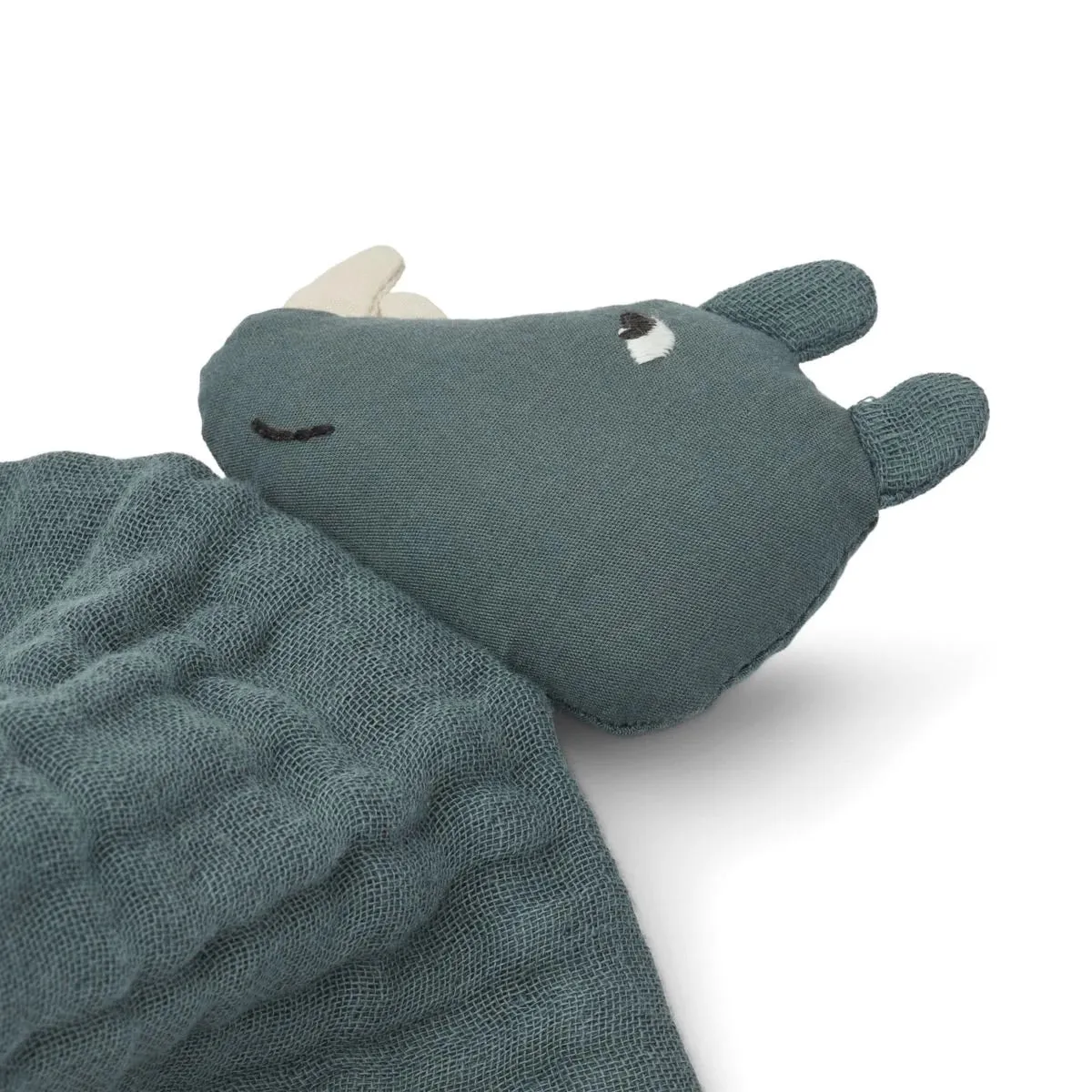 Amaya Cuddle Teddy - Rhino/Whale Blue