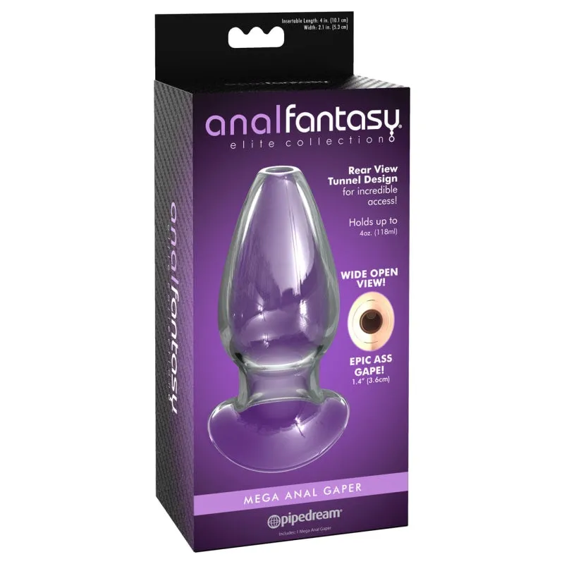 Anal Fantasy Elite Collection Mega Anal Gaper - Clear