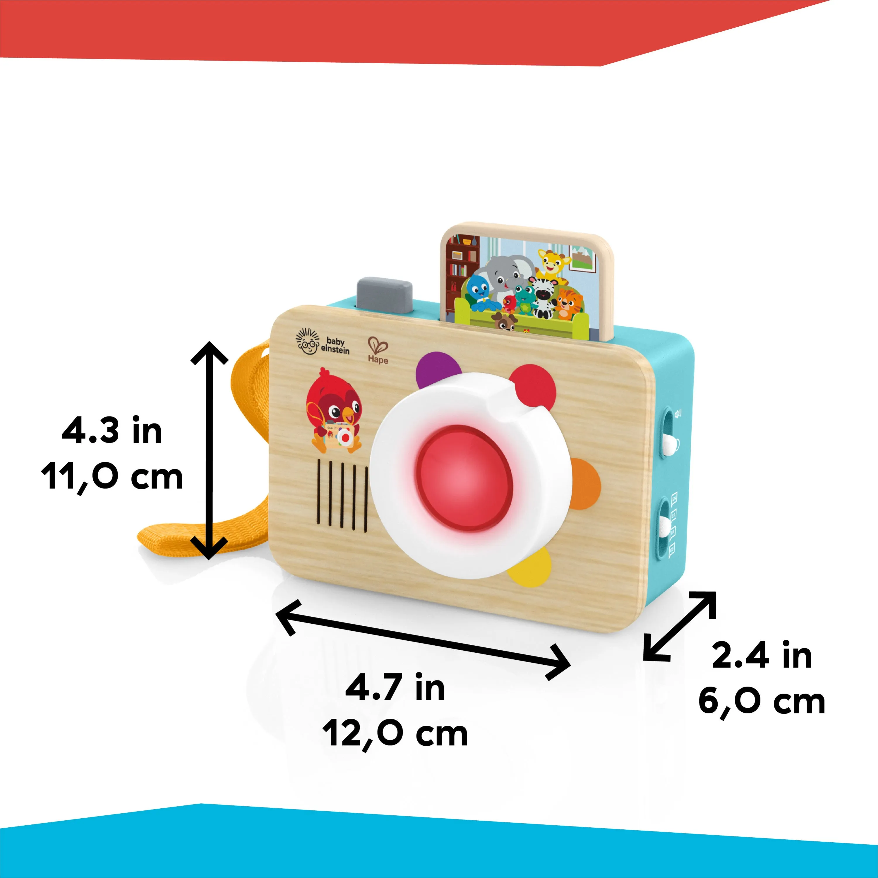 Baby Einstein   Hape Learning Lens Toy Camera, Ages 6  Months