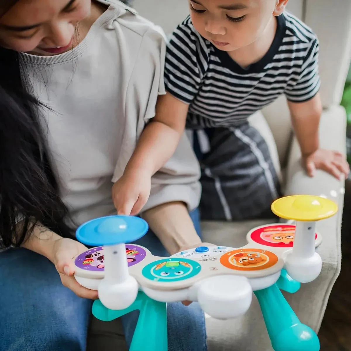 Baby Einstein - HAPE Together in Tune Drums - Connected Magic Touch Drum Set