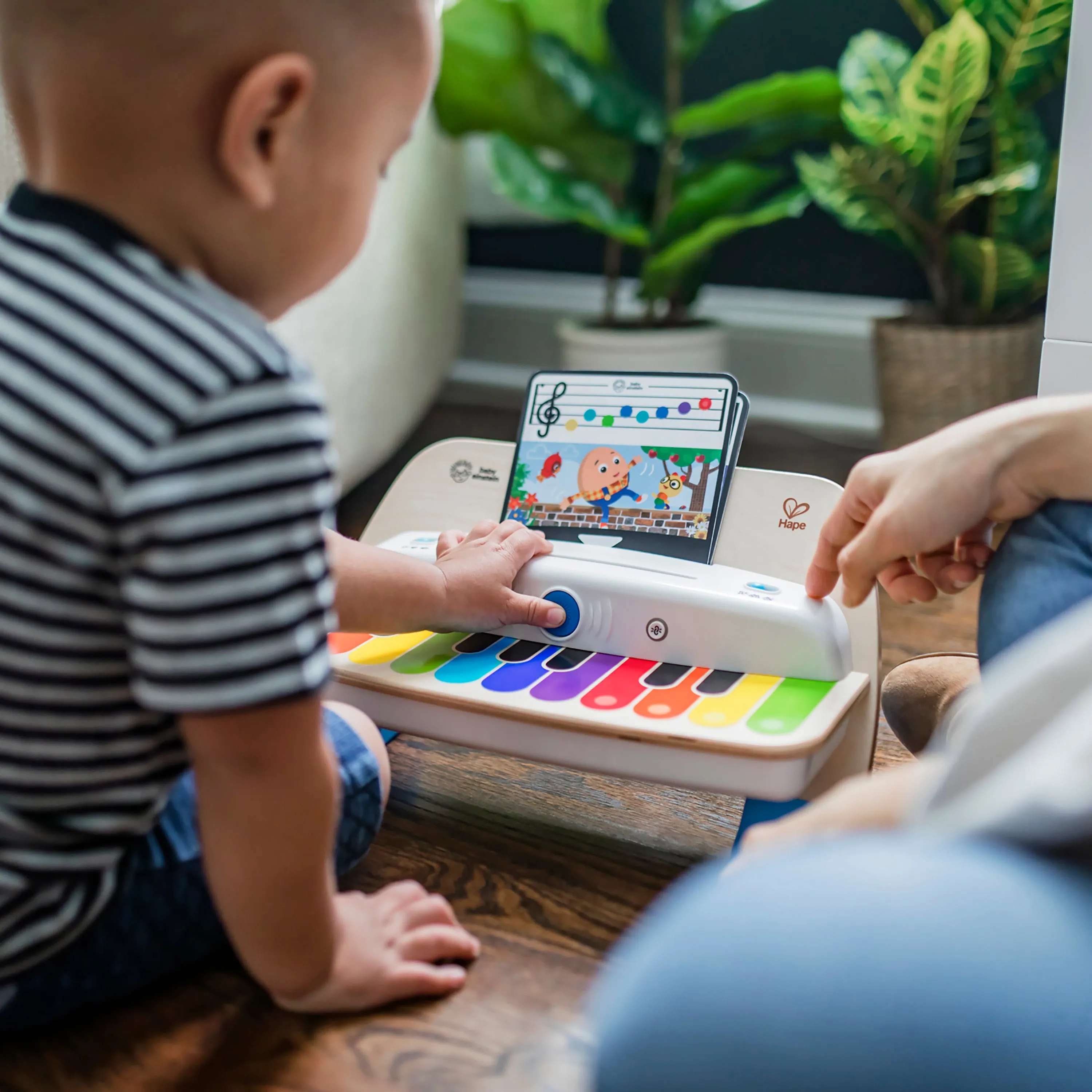 Baby Einstein Together in Tune Magic Touch Piano & Guitar Wooden Musical Toy Bundle