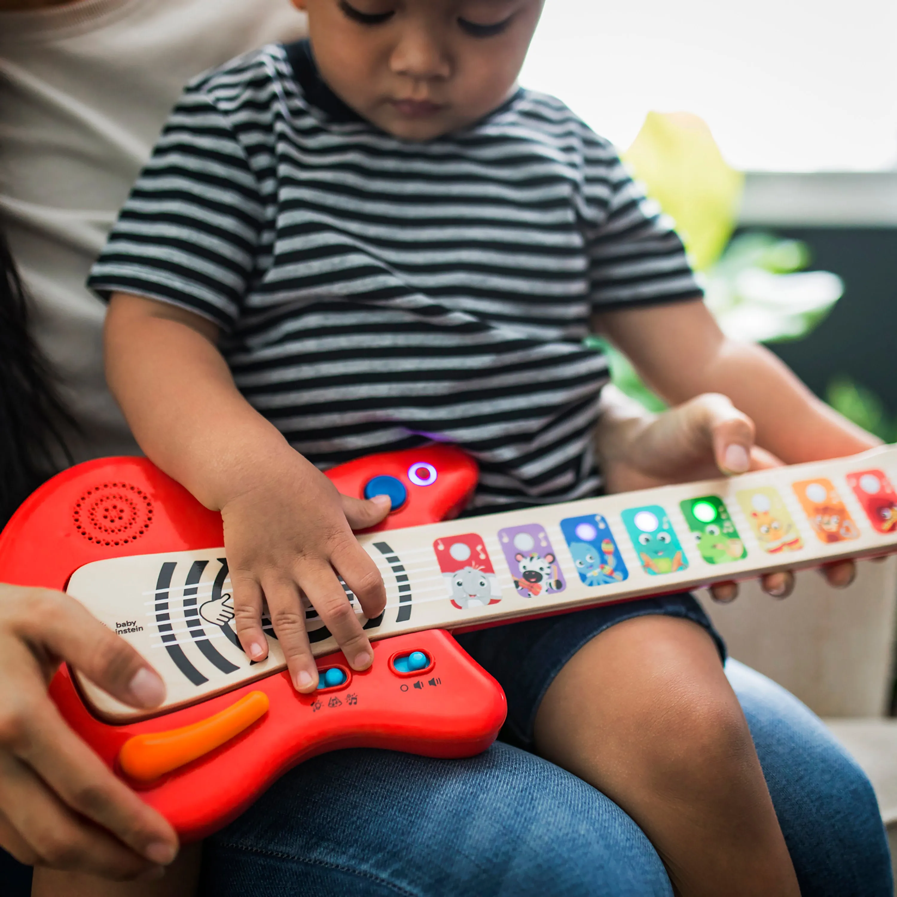 Baby Einstein Together in Tune Magic Touch Piano & Guitar Wooden Musical Toy Bundle