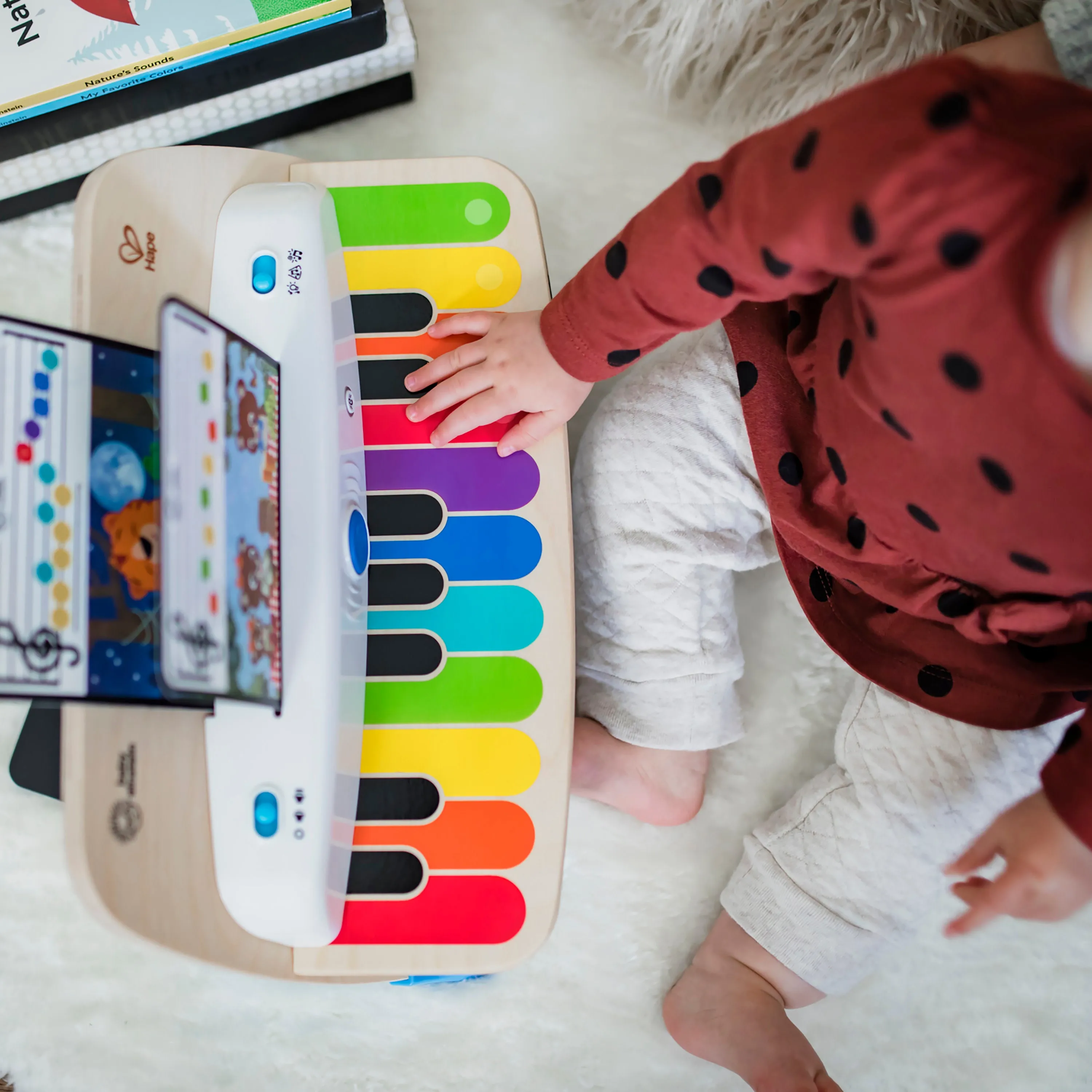 Baby Einstein Together in Tune Magic Touch Piano & Guitar Wooden Musical Toy Bundle