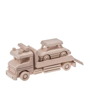 Bartu Wooden Tow Truck - Natural