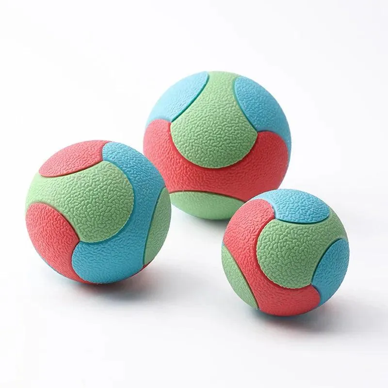 Bite-Resistant Bouncy Ball Toys for Pet Dogs