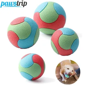 Bite-Resistant Bouncy Ball Toys for Pet Dogs