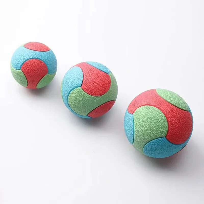 Bite-Resistant Bouncy Ball Toys for Pet Dogs