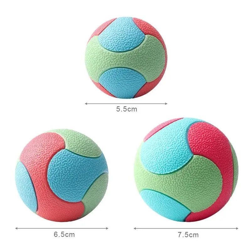 Bite-Resistant Bouncy Ball Toys for Pet Dogs