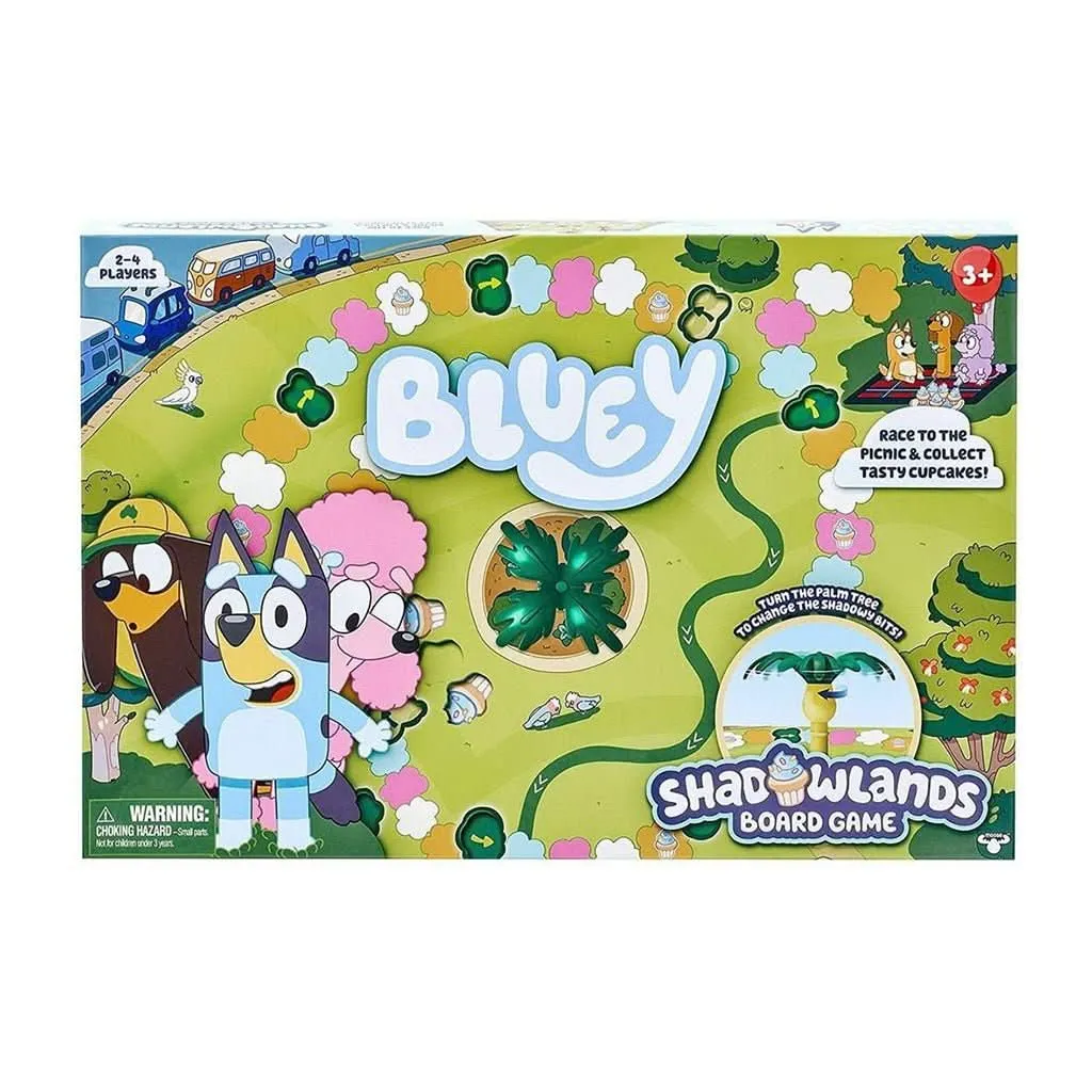 Bluey Shadowlands Family Board Game, For 2-4 Players