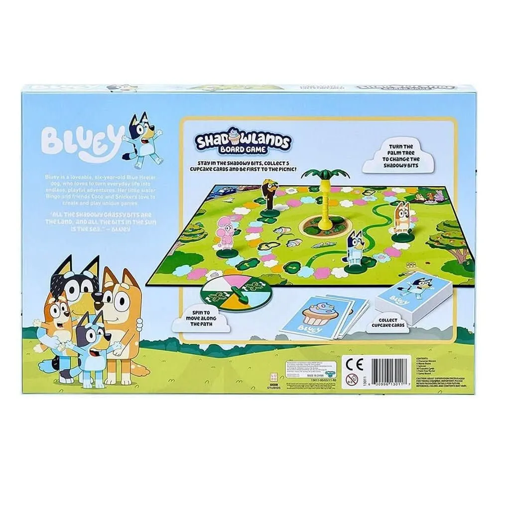 Bluey Shadowlands Family Board Game, For 2-4 Players