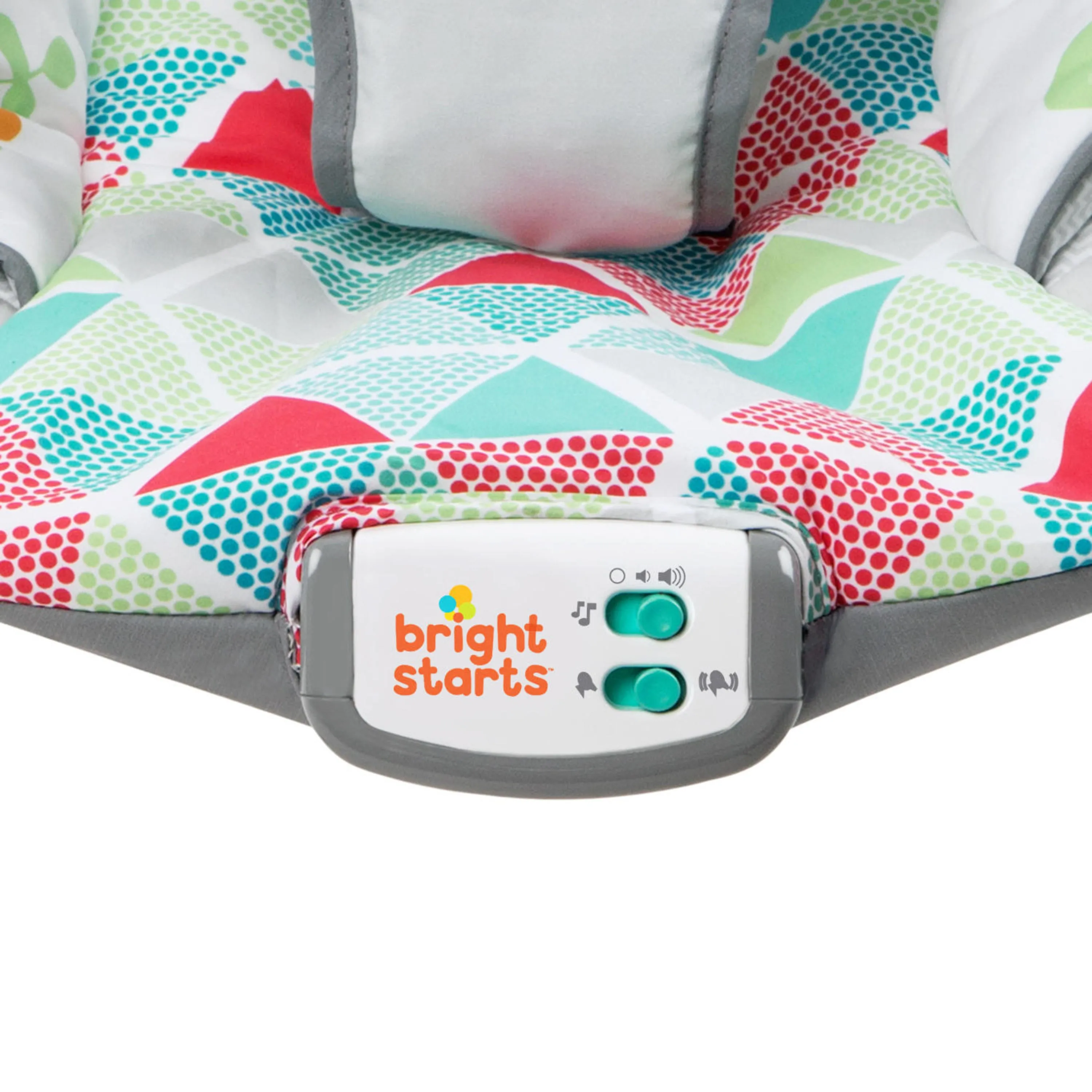 Bright Starts Toucan Tango Bouncer with Soothing Vibrations and Melodies