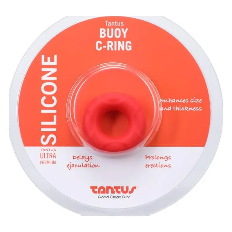 Buoy C-Ring Medium Crimson