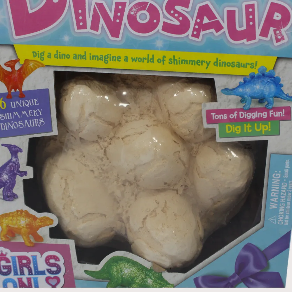 Dino Eggs Excavation Toy - Dig Up Dinosaur Eggs