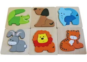 Discoveroo Chunky Puzzles – Animals