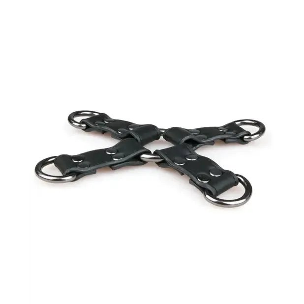 Easy Toys Faux Leather Hogtie - Black