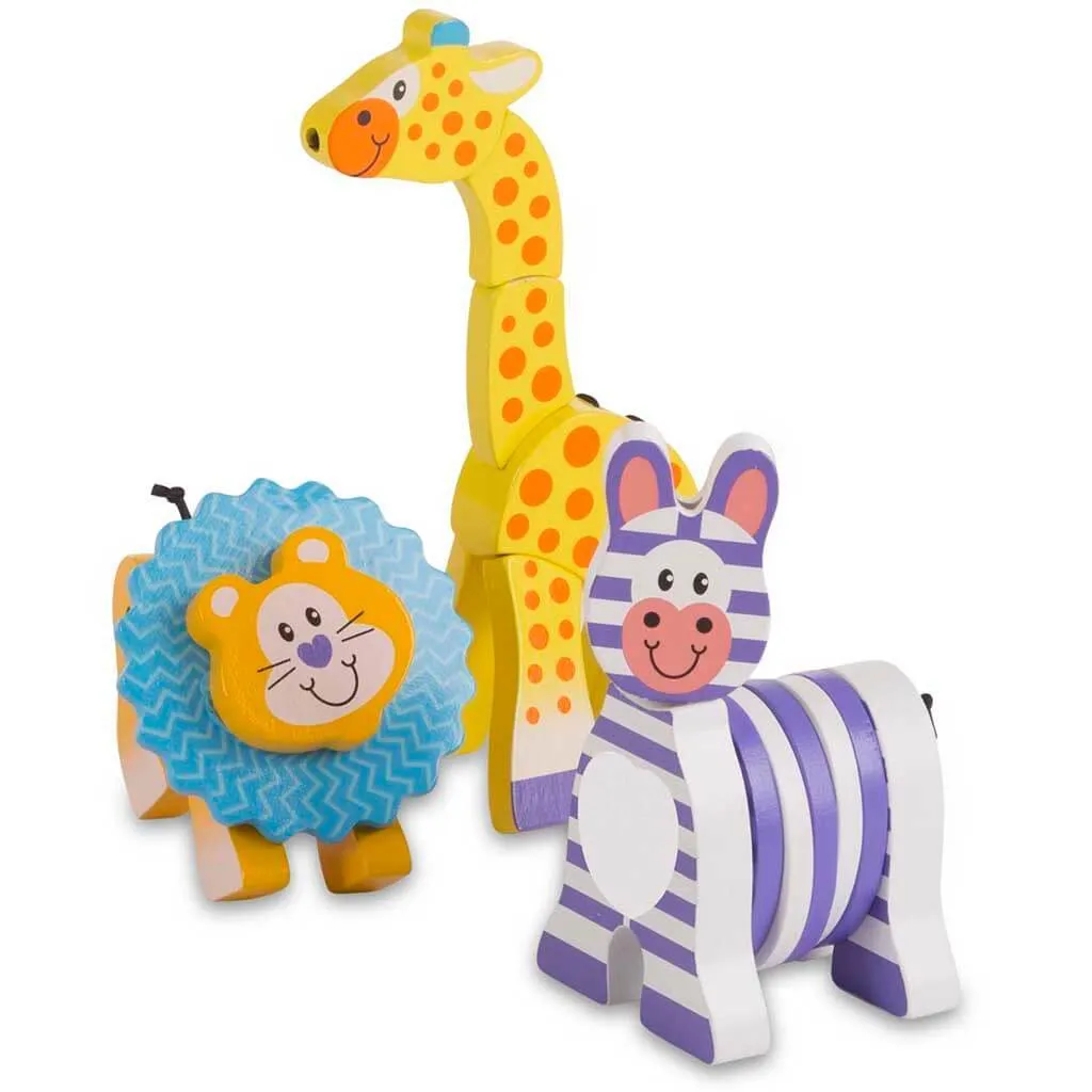 First Play Safari Grasping Toys