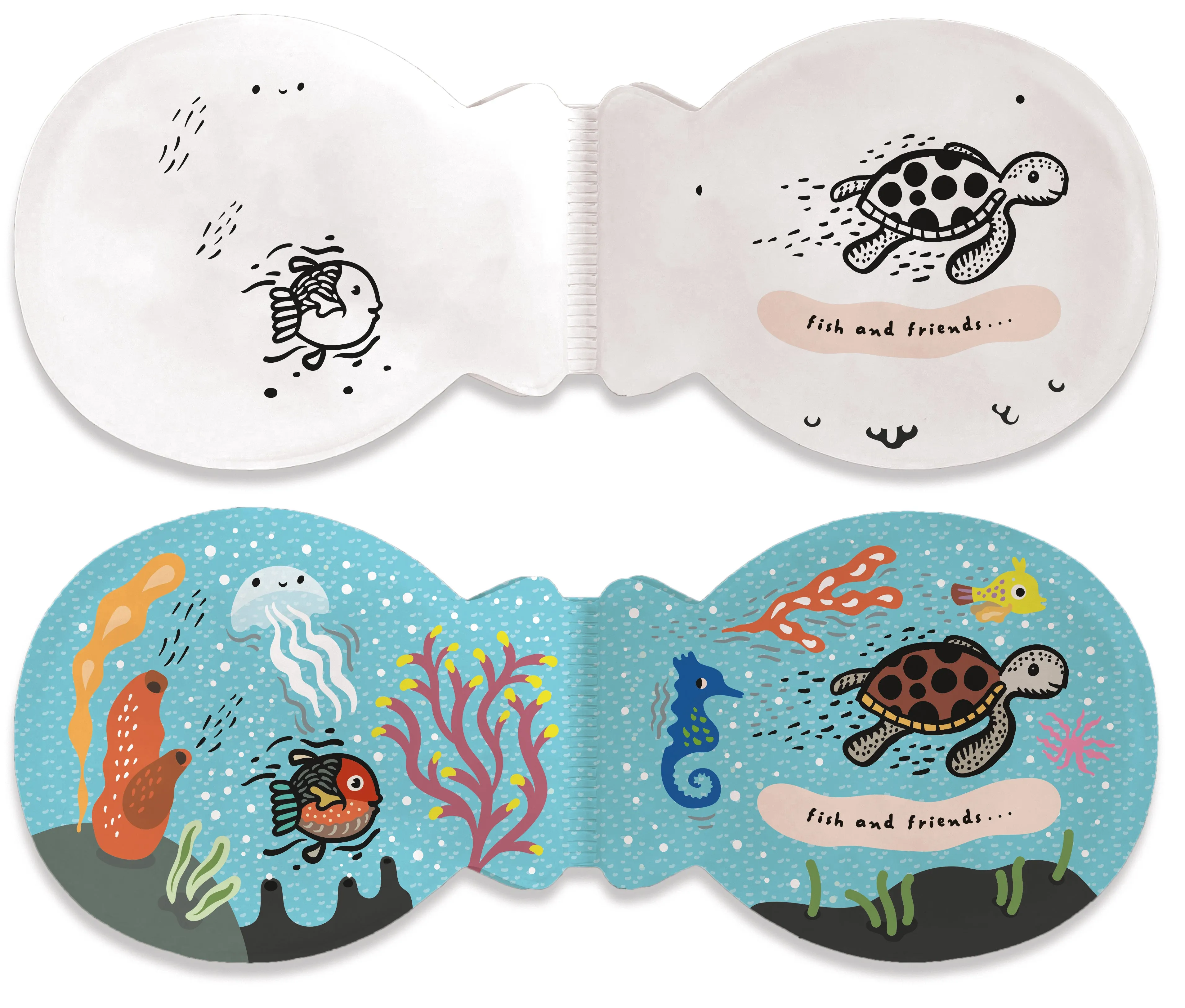 Fish & Friends Bath Book