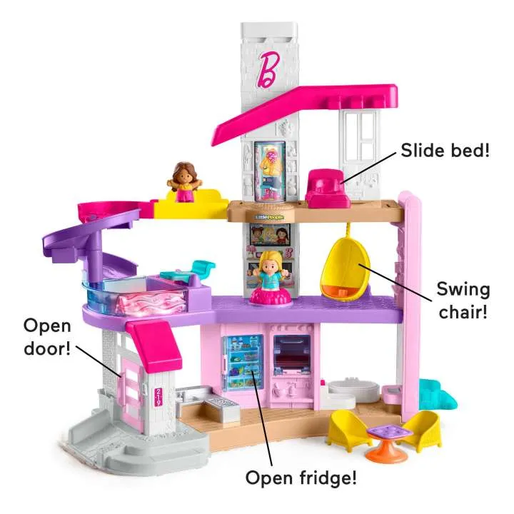 Fisher Price - Barbie Little Dreamhouse By Little People - English & French Version