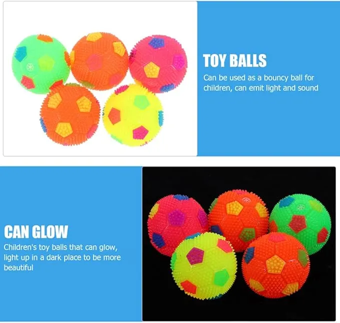 Flash Squeaky Ball For Kids