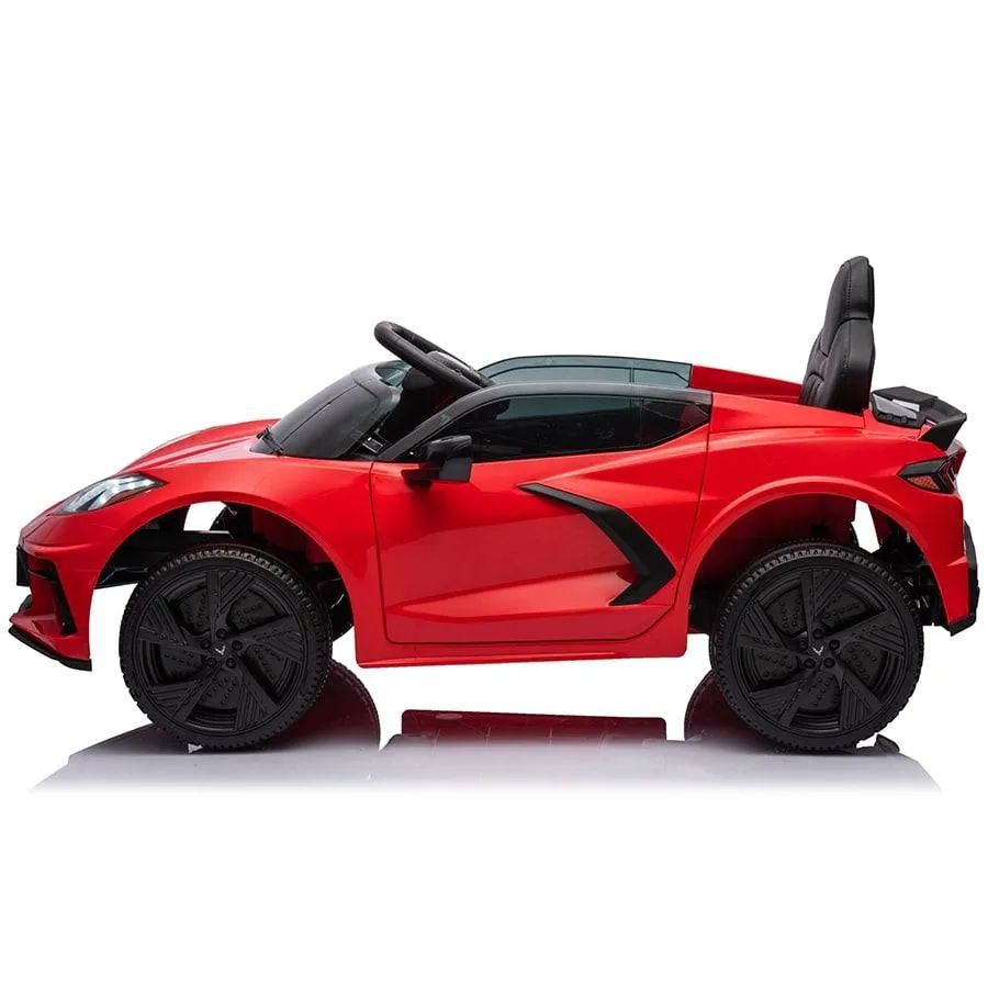 Freddo Toys 12V Chevrolet Corvette Stingray C8 1 Seater Ride on