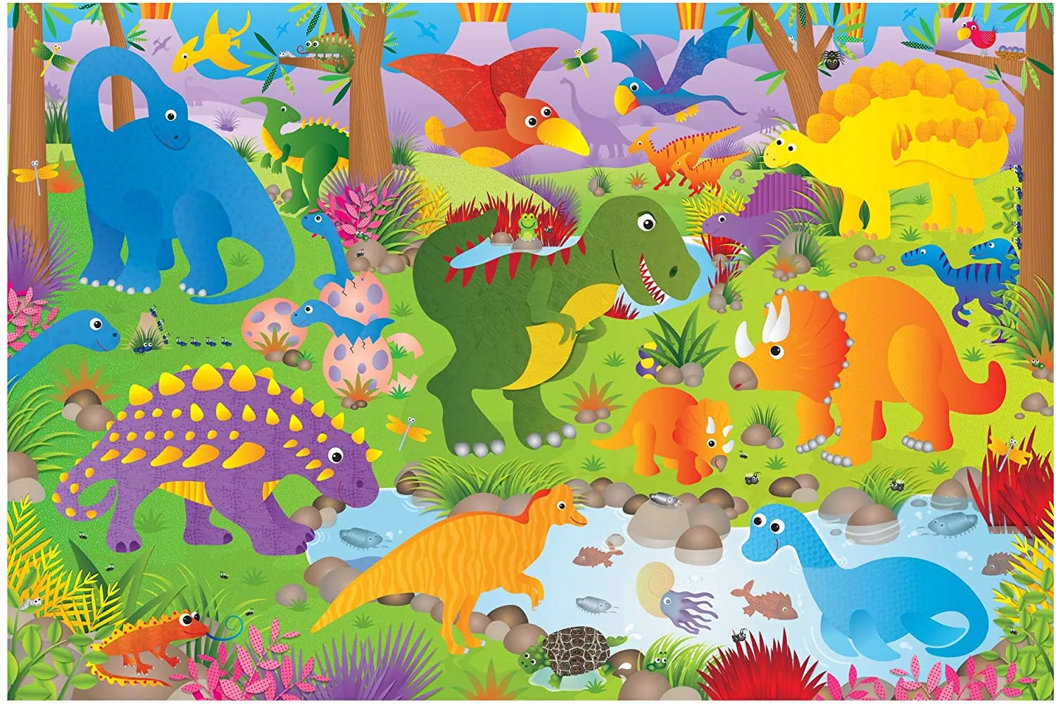 GALT Giant Floor Puzzles - Dinosaurs