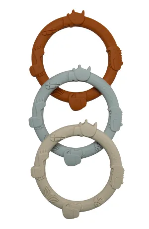 Ginger Wild Teething Ring Set