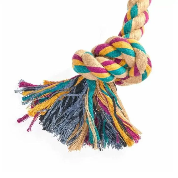 Green & Wilds | Big Rope 3 Knot - Eco Dog Toy