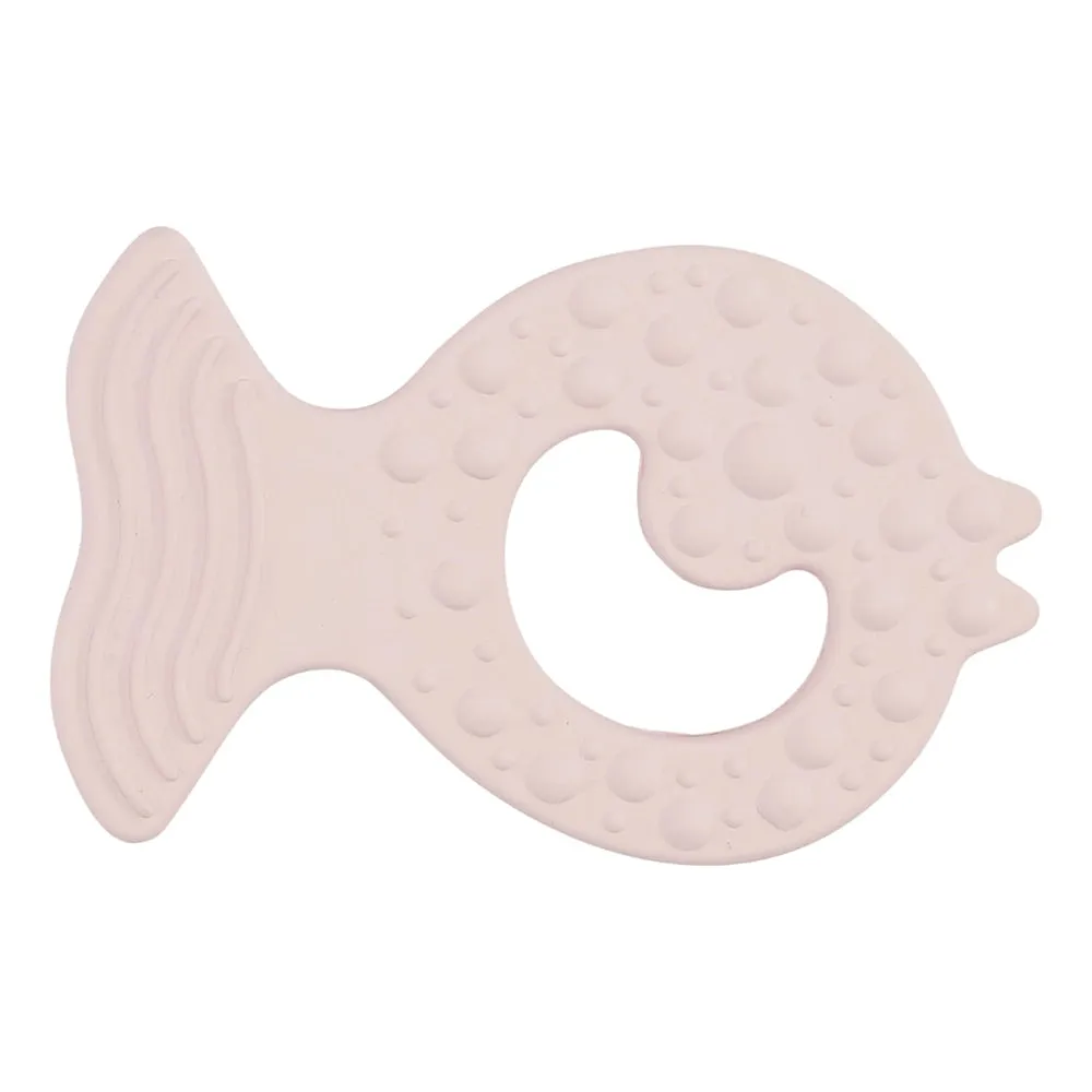 Hevea Bumi Bébé Fish Soothing Toy - Rose