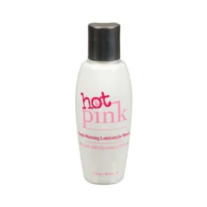 Hot Pink Gentle Warming Lubricant for Women 2.8oz