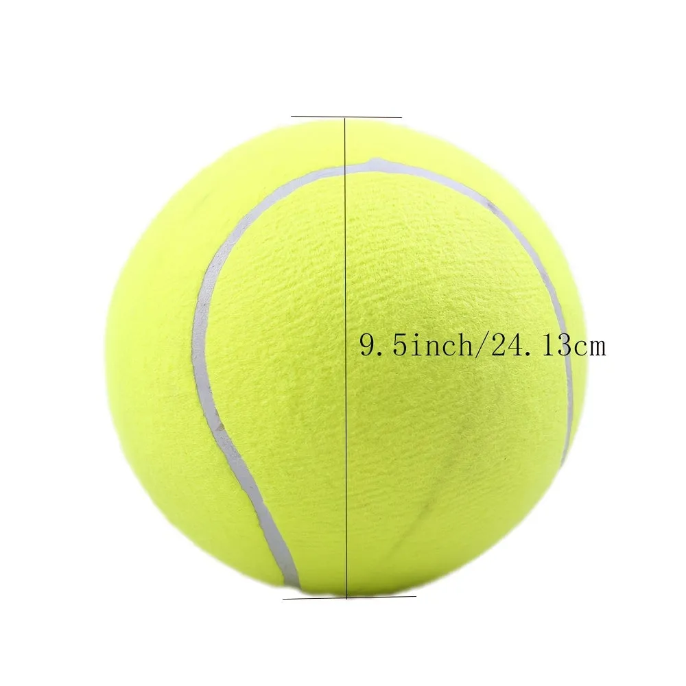 Interactive Dog Toy 1pc 24cm Pet Tennis Ball Thrower