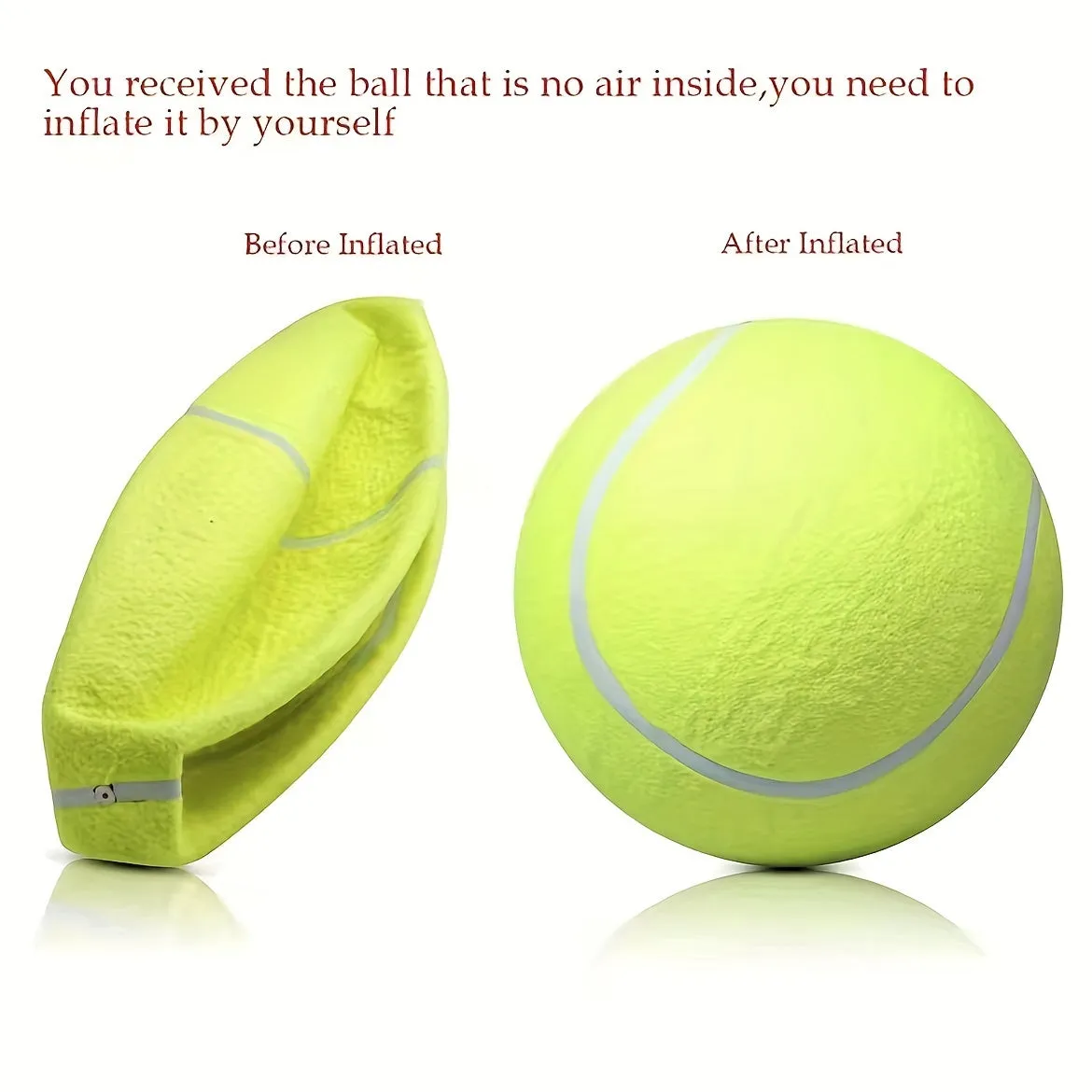 Interactive Dog Toy 1pc 24cm Pet Tennis Ball Thrower