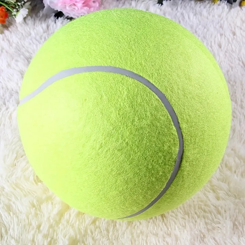 Interactive Dog Toy 1pc 24cm Pet Tennis Ball Thrower