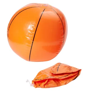 Kicko 11 Inch Inflatable Basketball - Set of 12 Orange Floating Balls for Kids and Adults