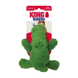 KONG Cozie Ali Alligator Dog Toy