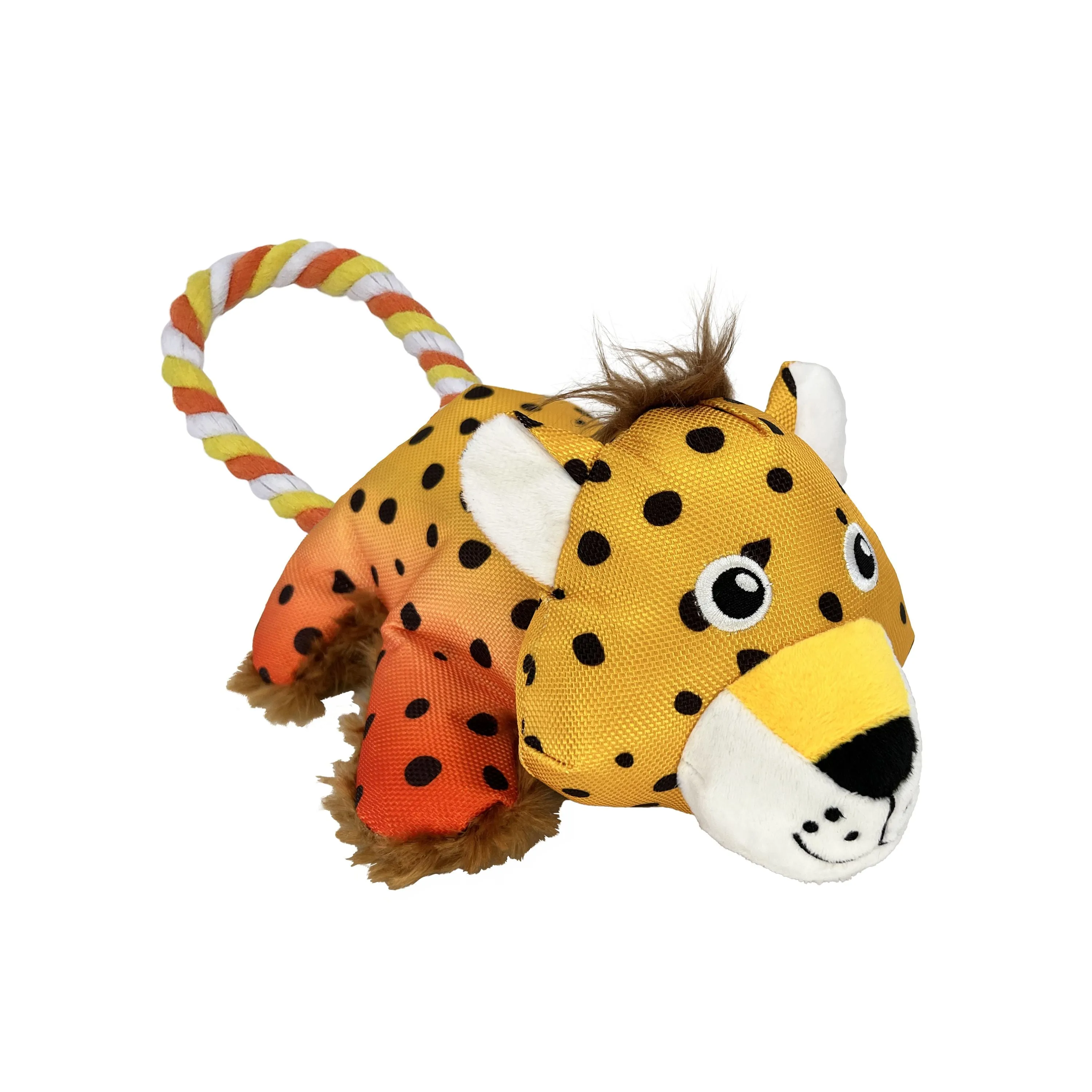 KONG Cozie Tuggz Cheetah Small to Medium Dog Toy