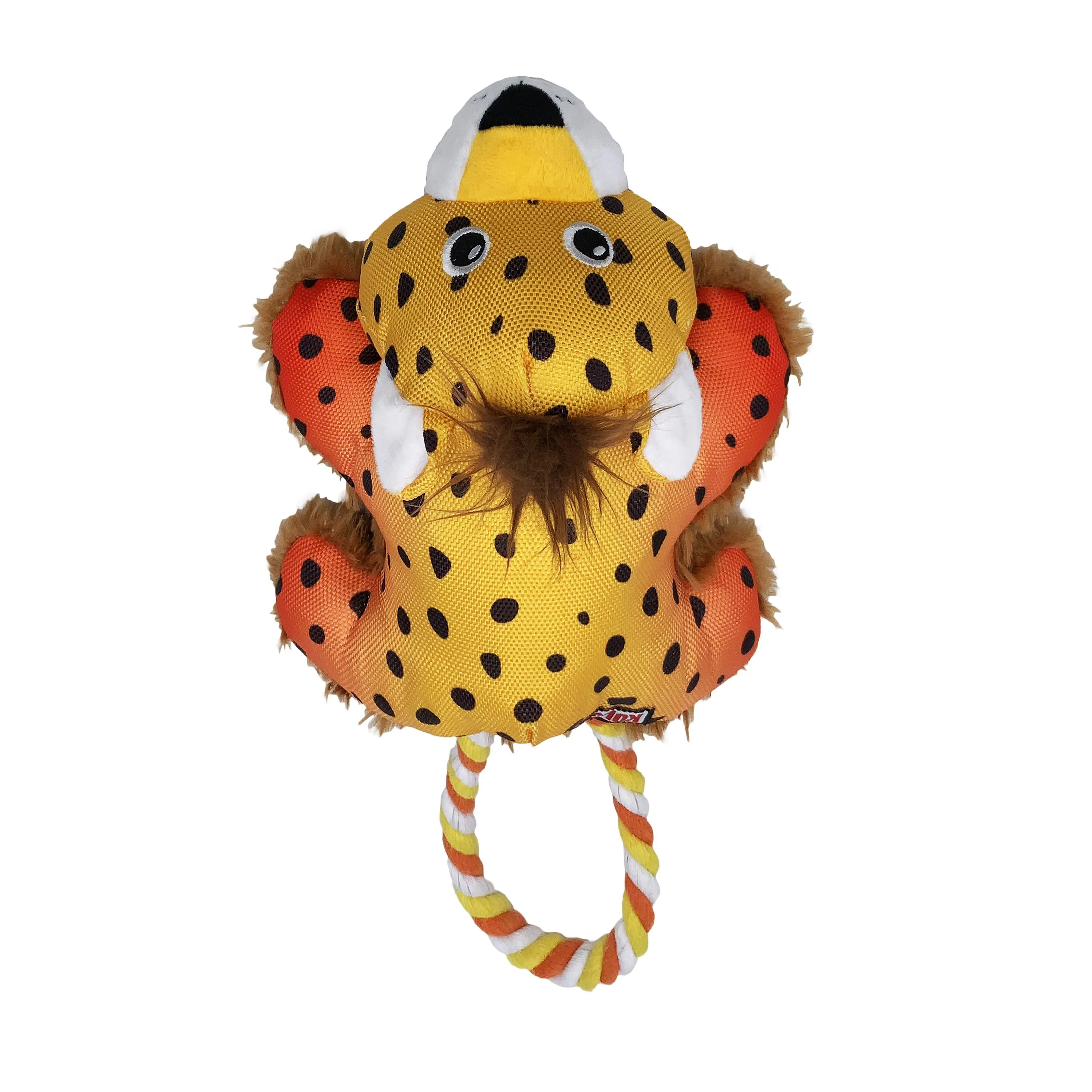 KONG Cozie Tuggz Cheetah Small to Medium Dog Toy