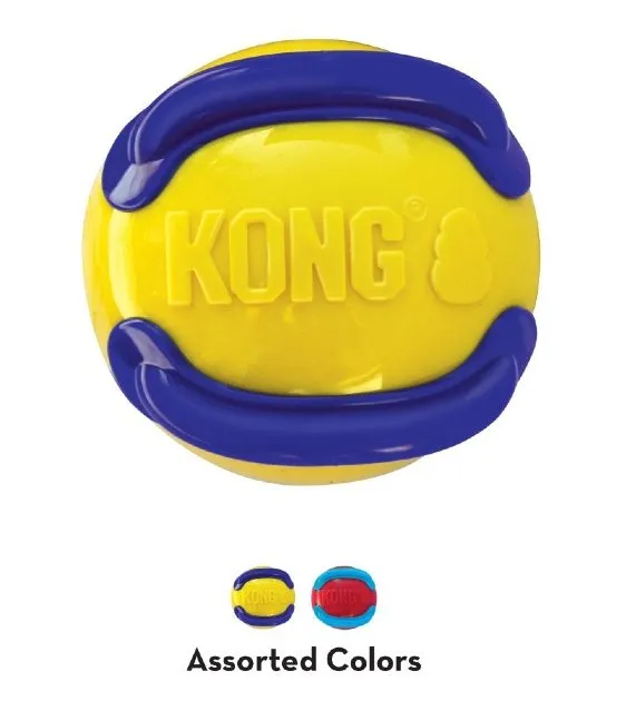 Kong Jaxx Brights Ball Dog Toy (Assorted Colors)