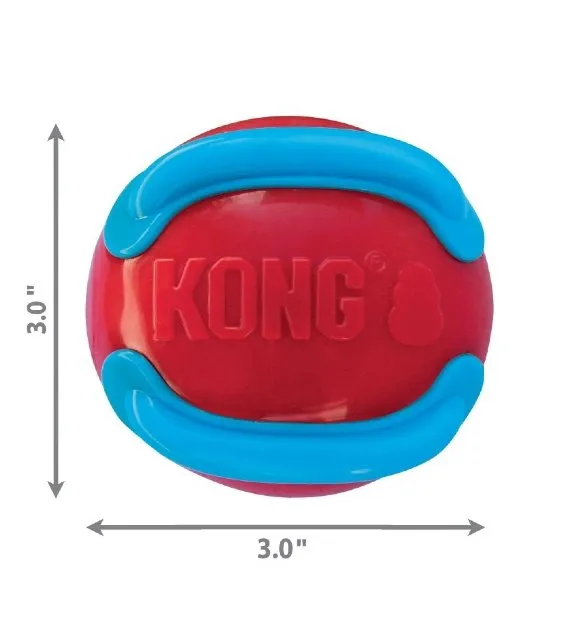 Kong Jaxx Brights Ball Dog Toy (Assorted Colors)