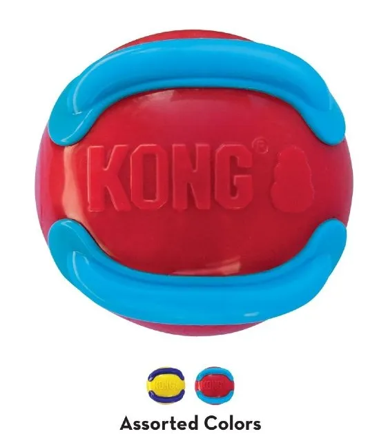 Kong Jaxx Brights Ball Dog Toy (Assorted Colors)