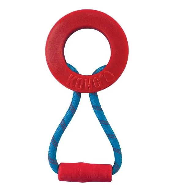 Kong Jaxx Brights Tug with Ring Dog Toy (Assorted Colors)