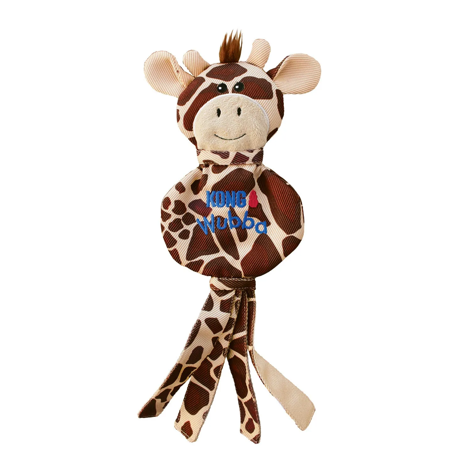 KONG Wubba No Stuff Giraffe Dog Toy Large