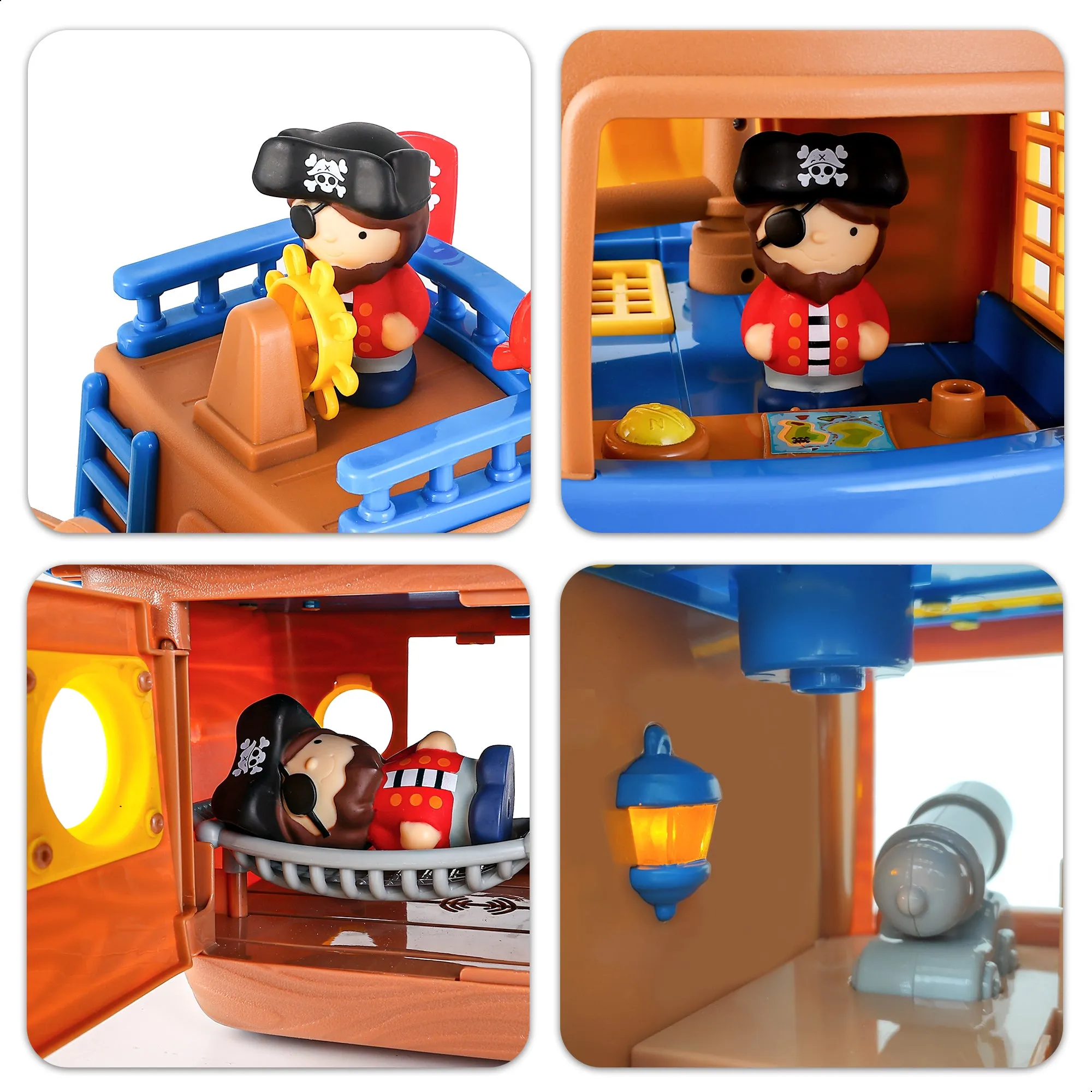 Large Pirate Ship Toys