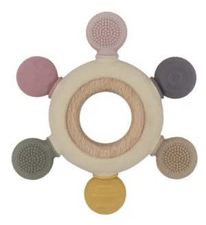 Living Textiles | Silicone Wheel Teether