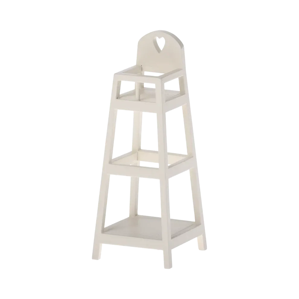 Maileg high chair for MY babies - white