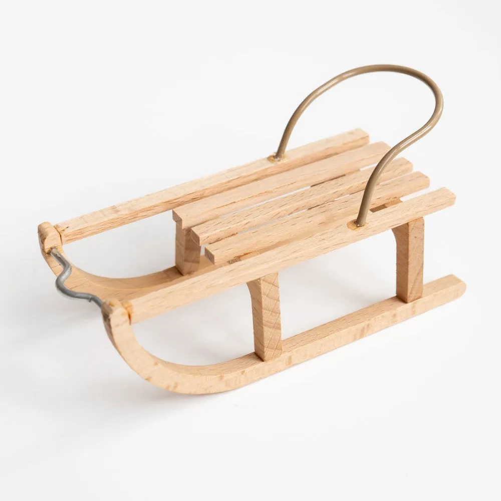 Maileg sled for mice